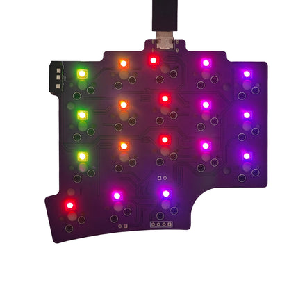 YMDK Split Keyboard Split36 With Case