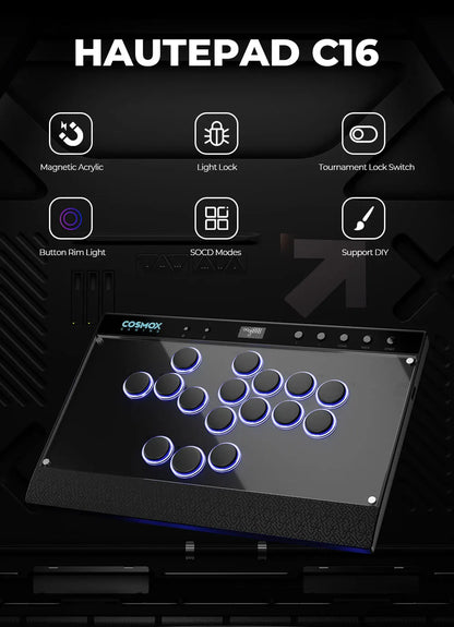 Haute42 Leverless Controller Arcade Stick