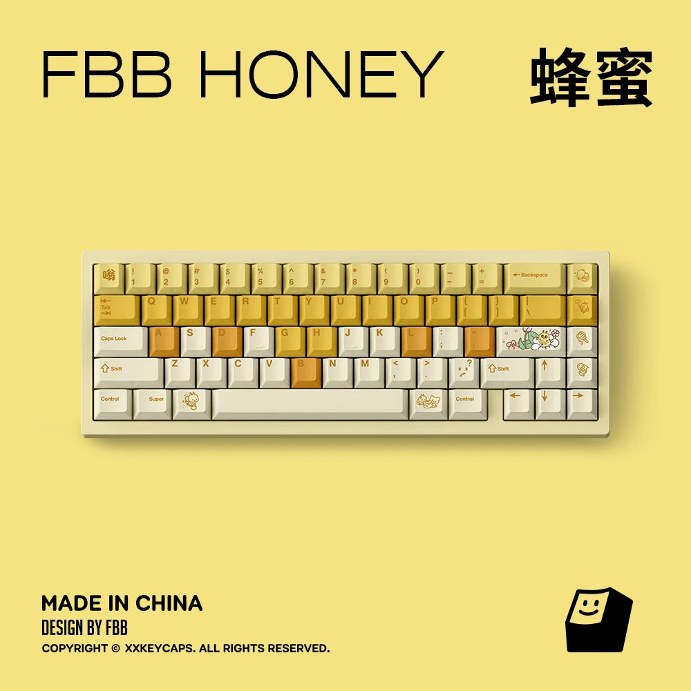 [FBB] Honey Keycaps (Pre-Order)