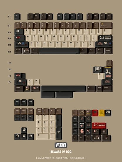 [FBB] Beware of Dog Keycaps