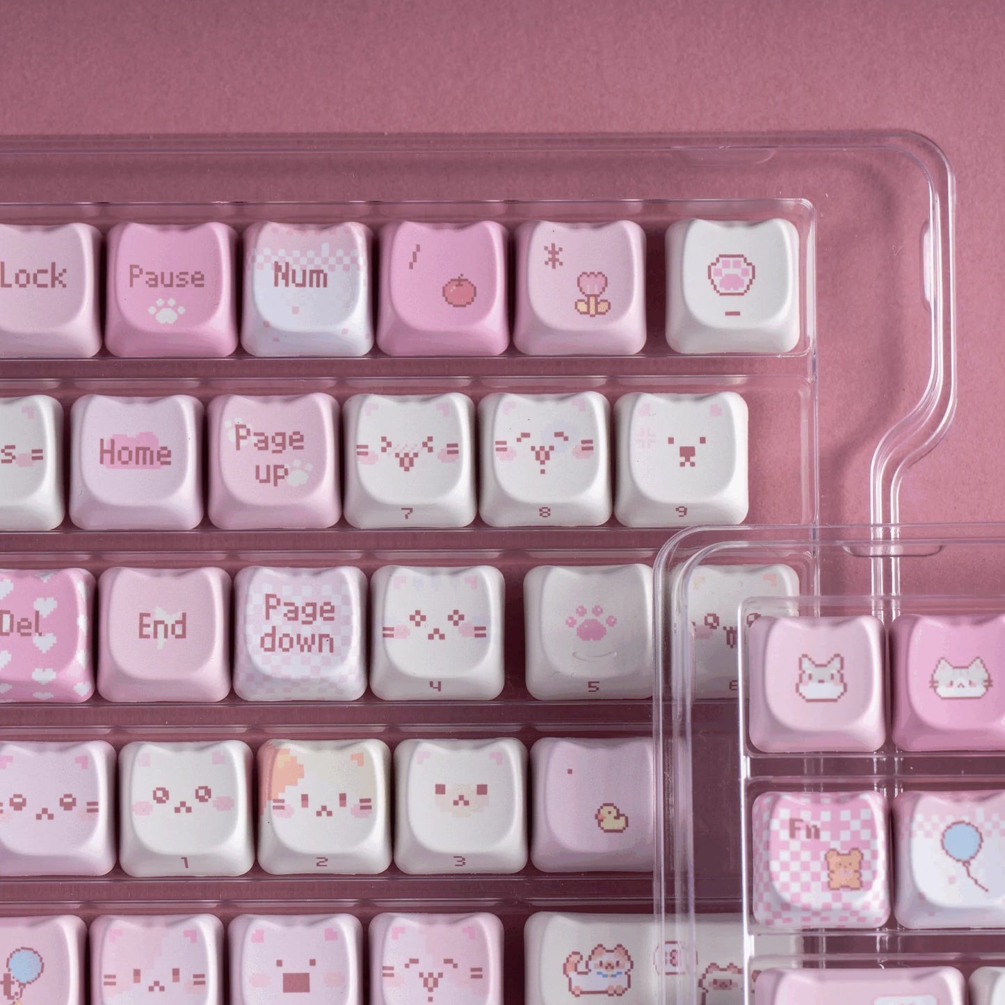 [SoulCat] Pixel Meow Keycaps (Pre-Order)
