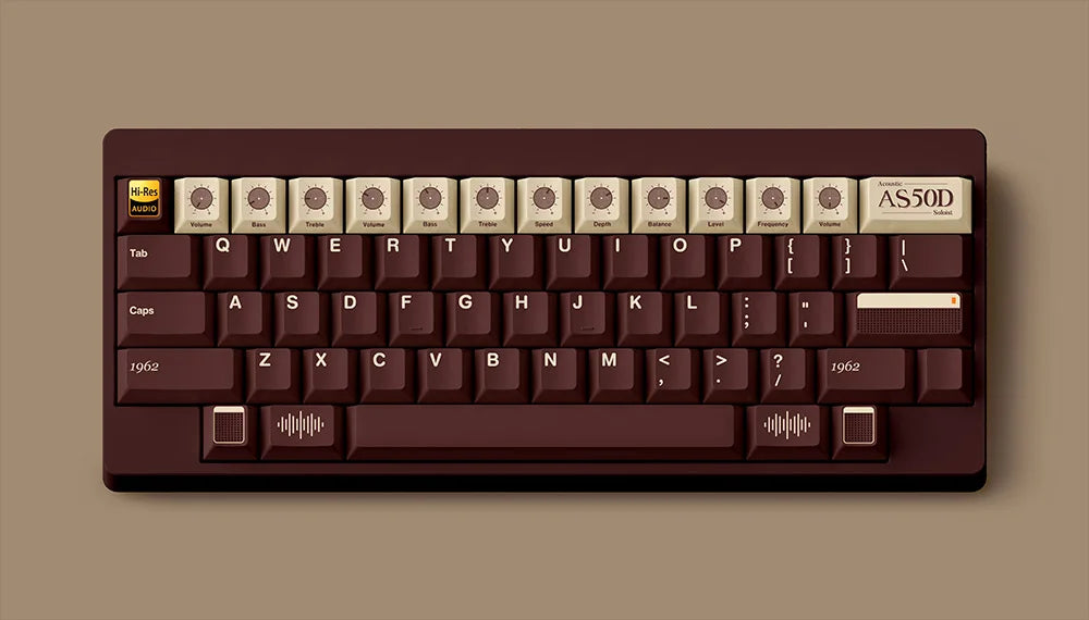 [FBB] AS50D Brown Keycaps (Pre-Order)