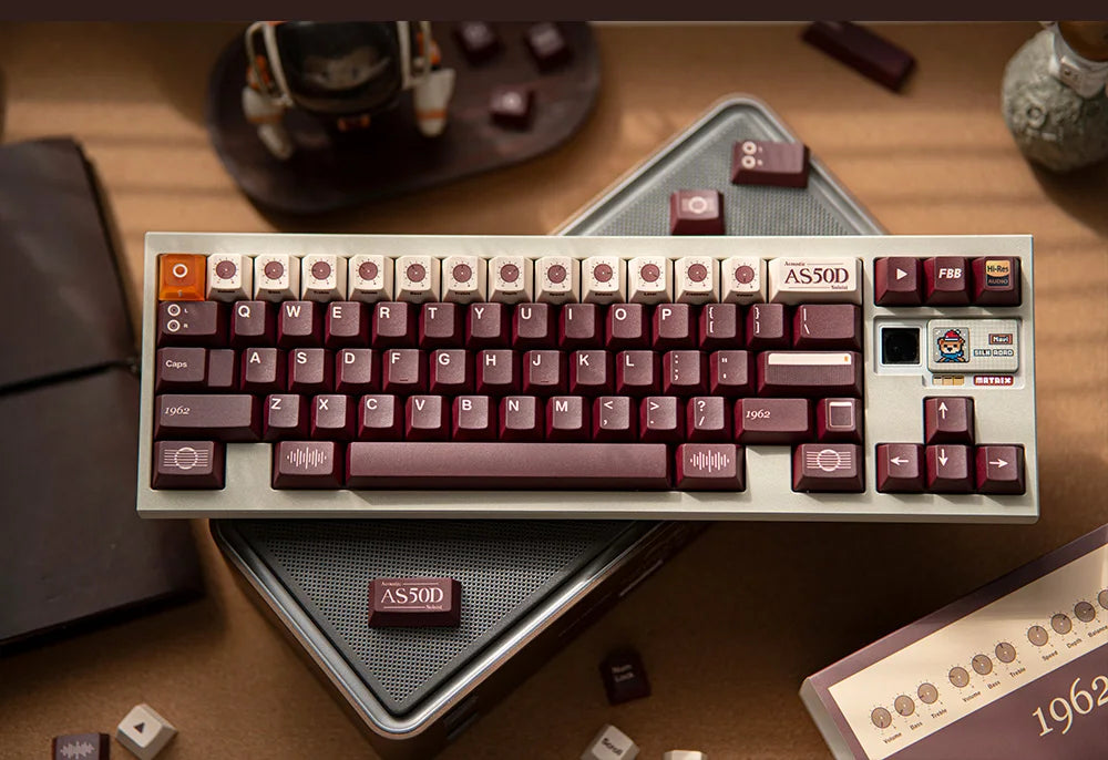 [FBB] AS50D Brown Keycaps (Pre-Order)