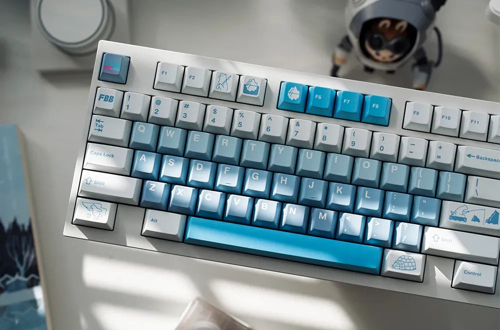 [FBB] Polar Bear Keycaps – Neo Macro
