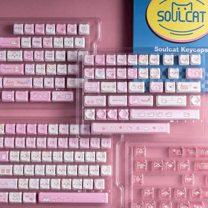 [SoulCat] Pixel Meow Keycaps