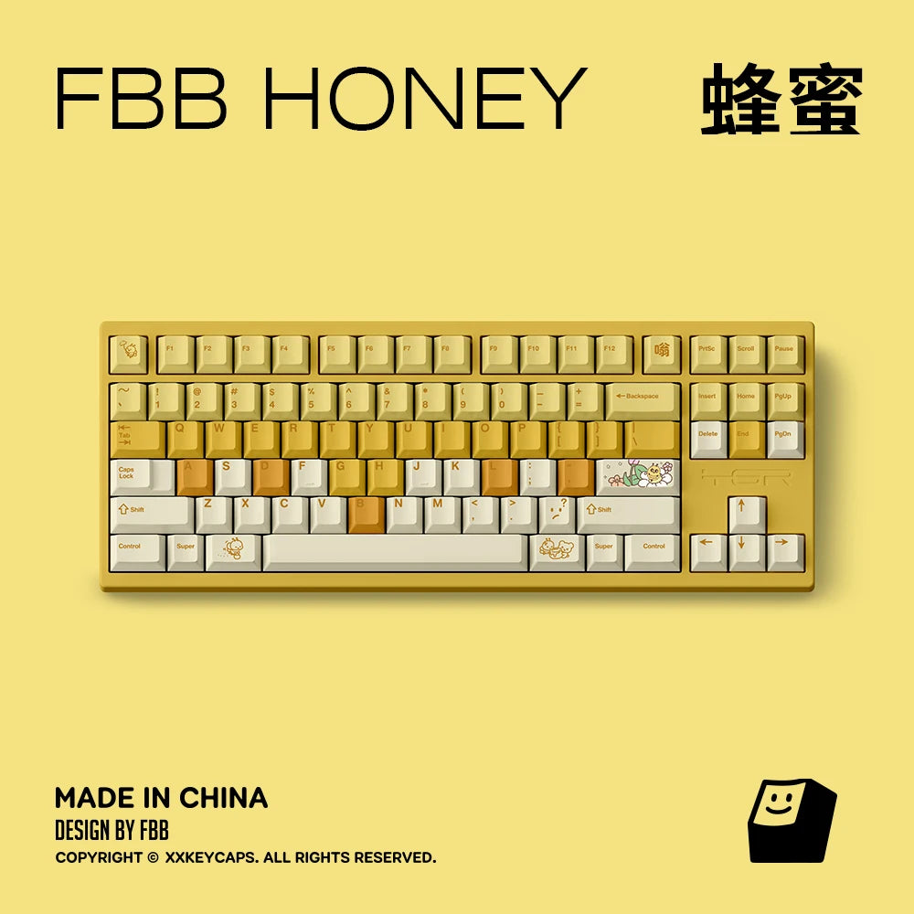 [FBB] Honey Keycaps (Pre-Order)