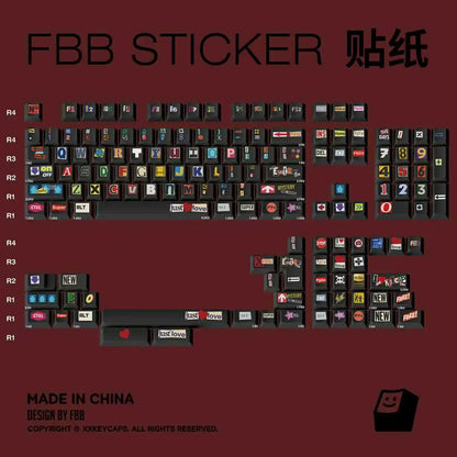 [FBB] Stickers Keycaps