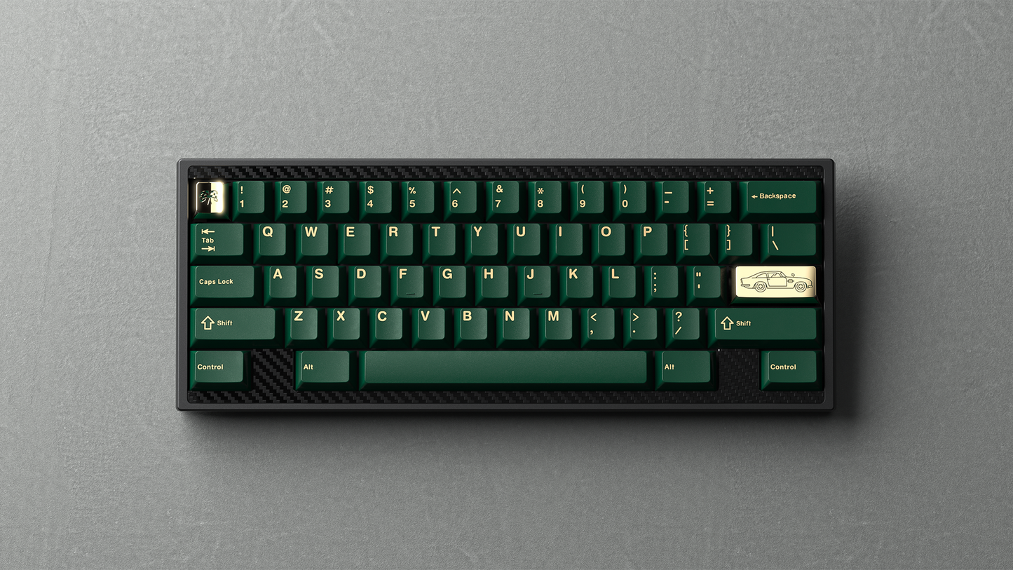 [Group Buy] GMK British Racing Green R2