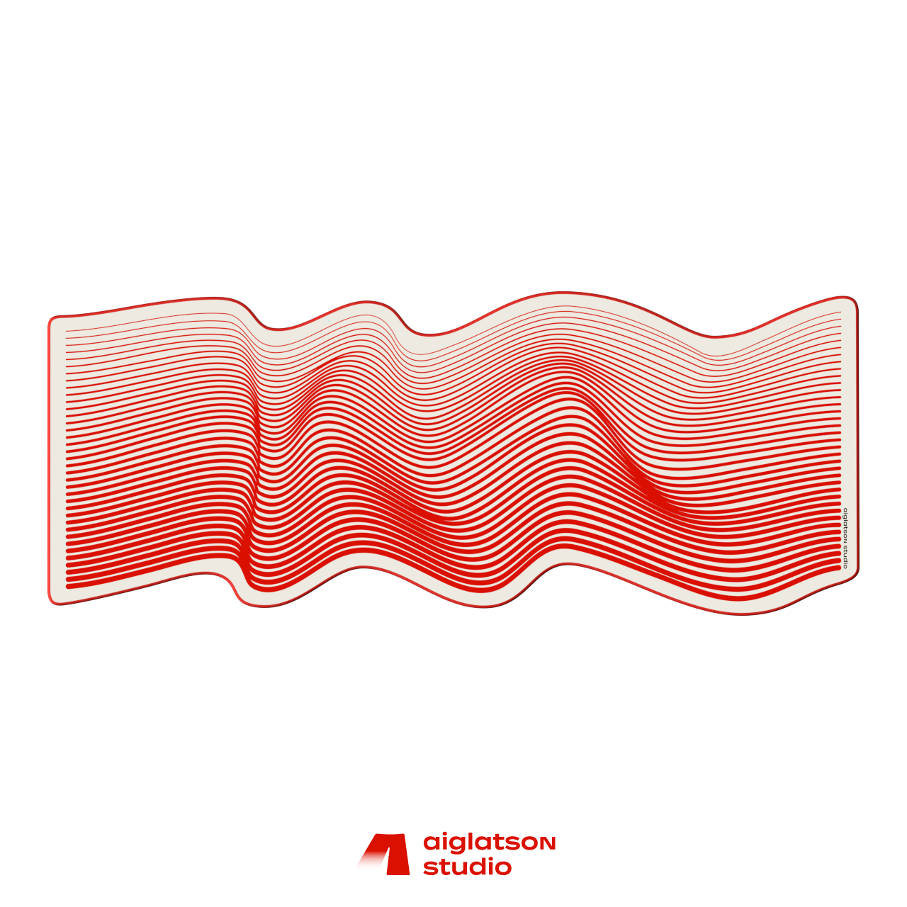 [DESKMAT] Black Snail