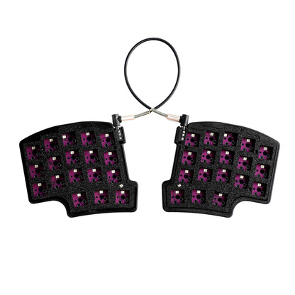 YMDK Split Keyboard Split36 With Case