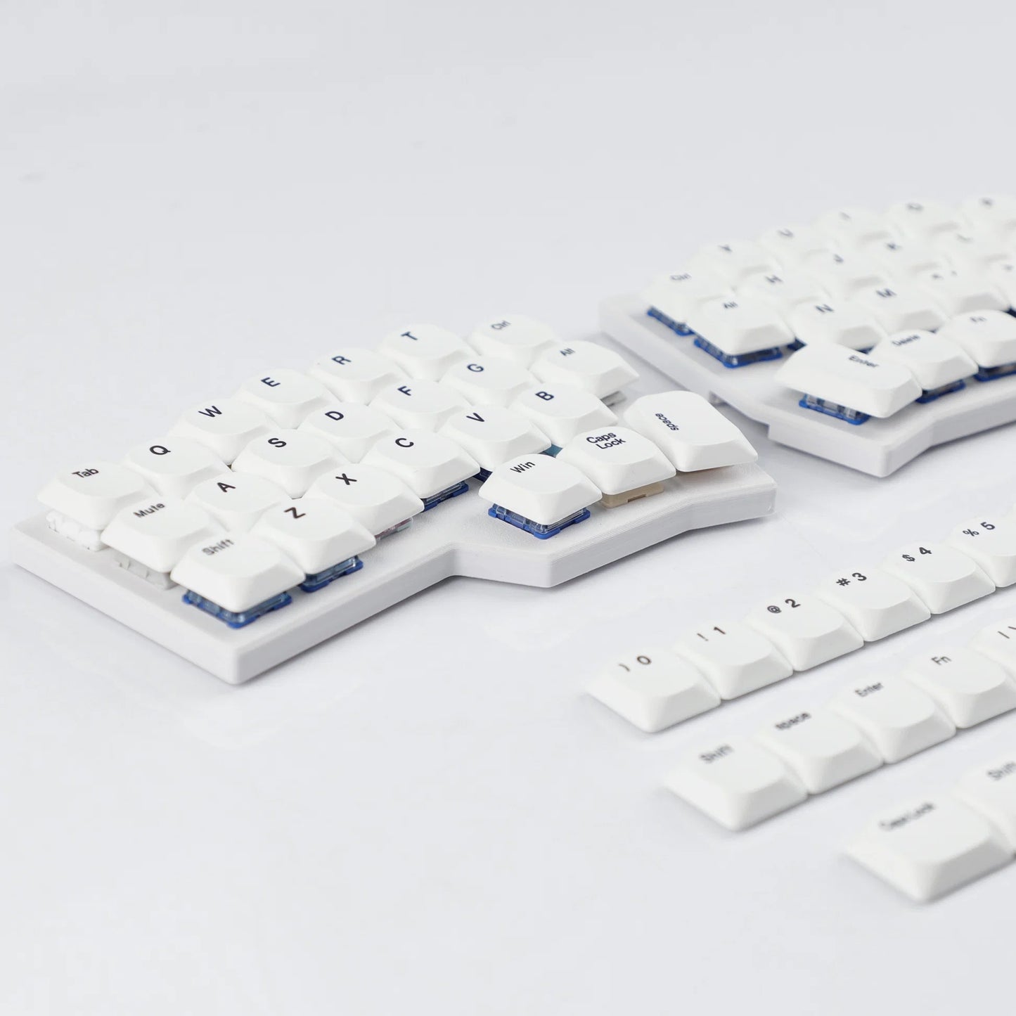 75 Keys Ultra-Slim Low Profile MX Keycaps