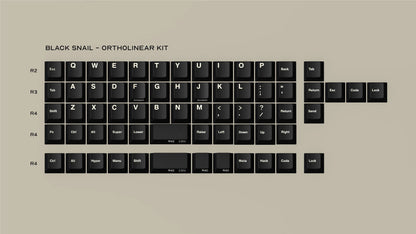 GMK Black Snail