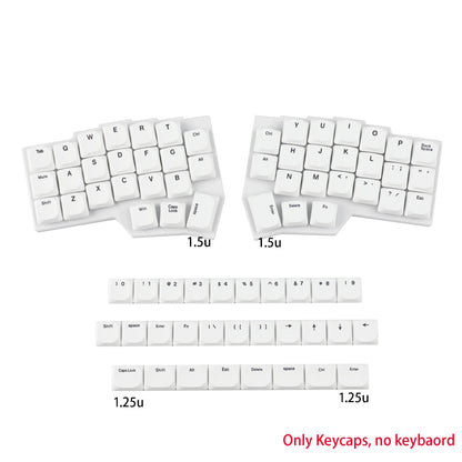 75 Keys Ultra-Slim Low Profile MX Keycaps