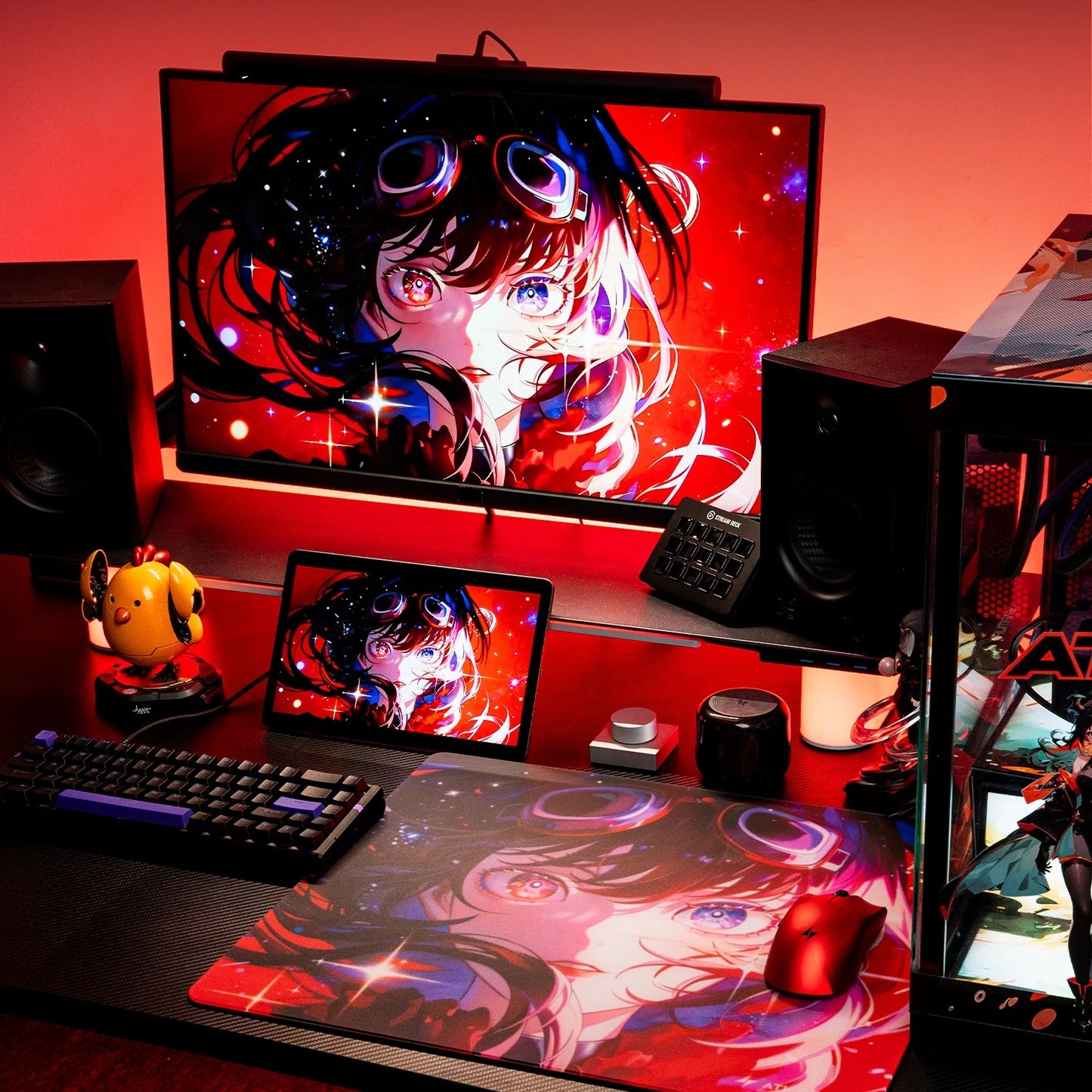 ATK Crimson Glass Mousepad