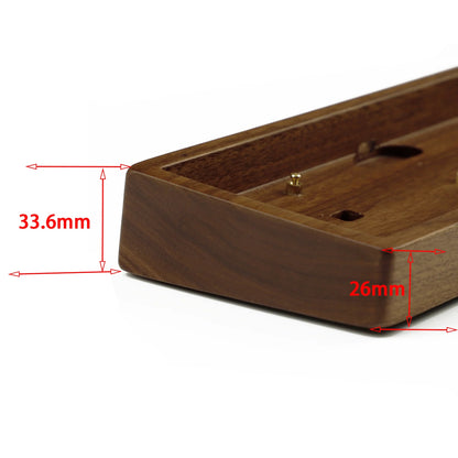 YMD Air40 Walnut Keyboard Kit