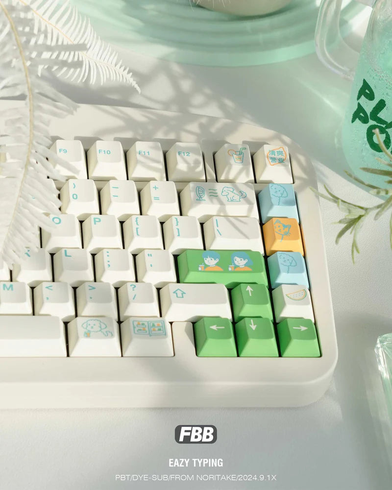 [FBB] Eazy Typing Keycaps (Pre-Order)