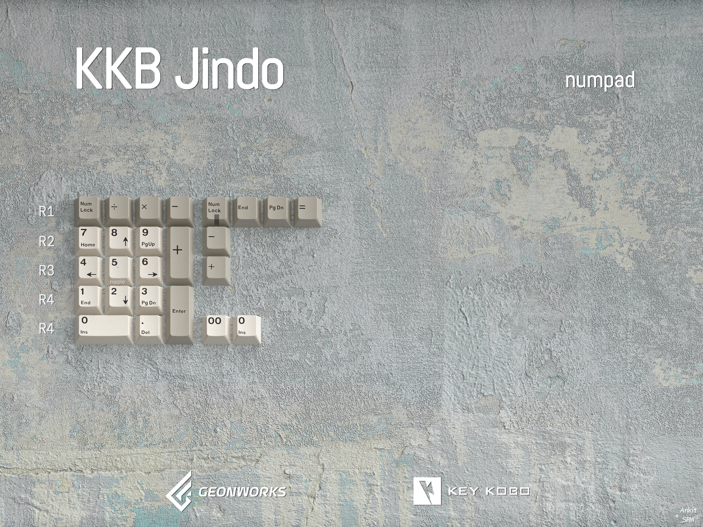 KeyKobo Jindo Keycap Set