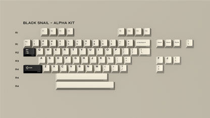 GMK Black Snail